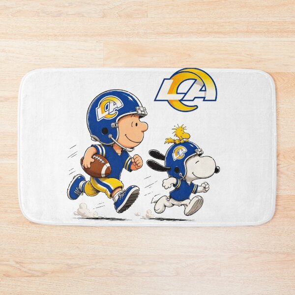 Item preview, Charlie Brown Snoopy Rams Football designed and sold by OniWav.