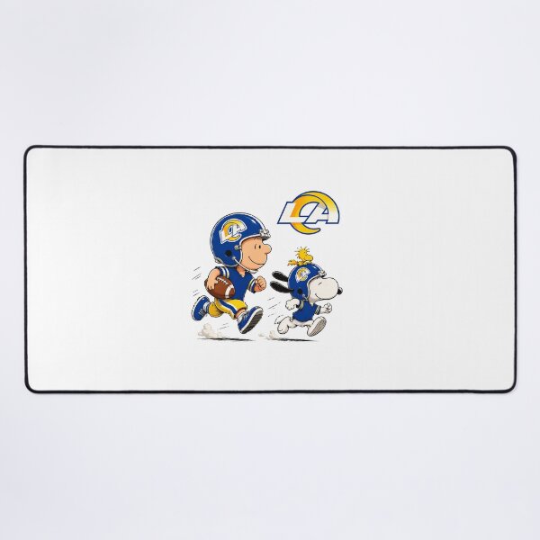 Item preview, Charlie Brown Snoopy Rams Football designed and sold by OniWav.