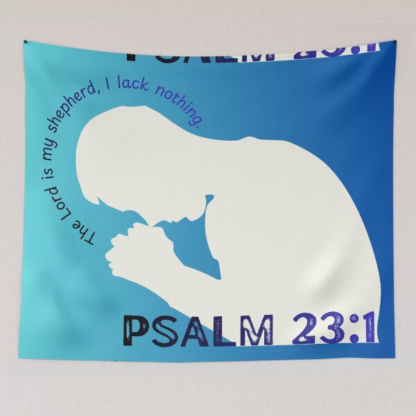 Item preview, Graphic Design - Psalm 23:1 The Lord is my Shepherd designed and sold by Boy and Belugee.