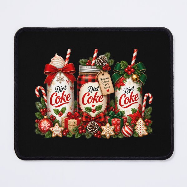 Item preview, Christmas Diet Coke Can, Christmas Calories Don’t Count designed and sold by MamaSweetea.