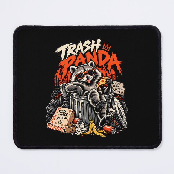 Item preview, Trash Panda Raccoon Garbage King Funny Animal designed and sold by Pandaburba.