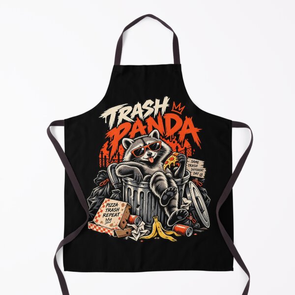 Item preview, Trash Panda Raccoon Garbage King Funny Animal designed and sold by Pandaburba.
