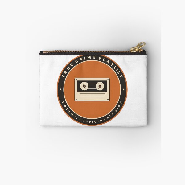 Item preview, True Crime Playlist Volume Suspiciously High Retro Cassette T-Shirt designed and sold by Mega-Shopping.
