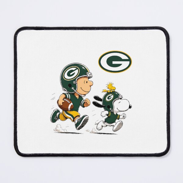 Item preview, Peanuts Football Duo & Packers designed and sold by OniWav.