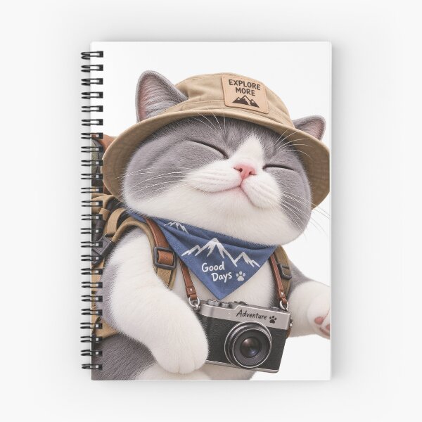 Item preview, Adventure Cat Explore More designed and sold by HoloHugDesigns.