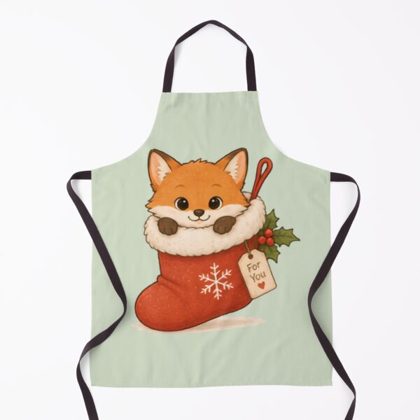 Item preview, Christmas Stocking Fox designed and sold by MellowMunchkins.