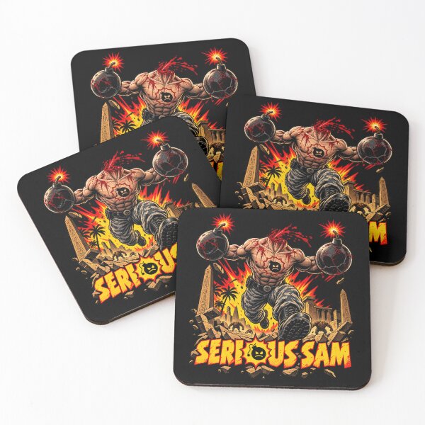 Item preview, Serious Sam Classic Retro FPS Headless Kamikaze designed and sold by Pandaburba.