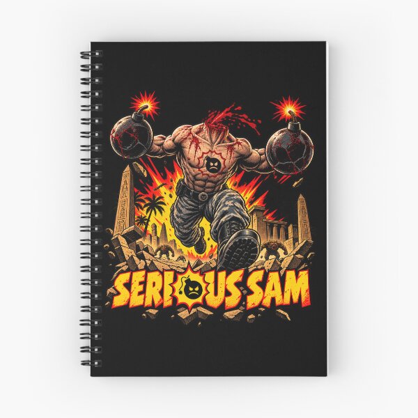 Item preview, Serious Sam Classic Retro FPS Headless Kamikaze designed and sold by Pandaburba.
