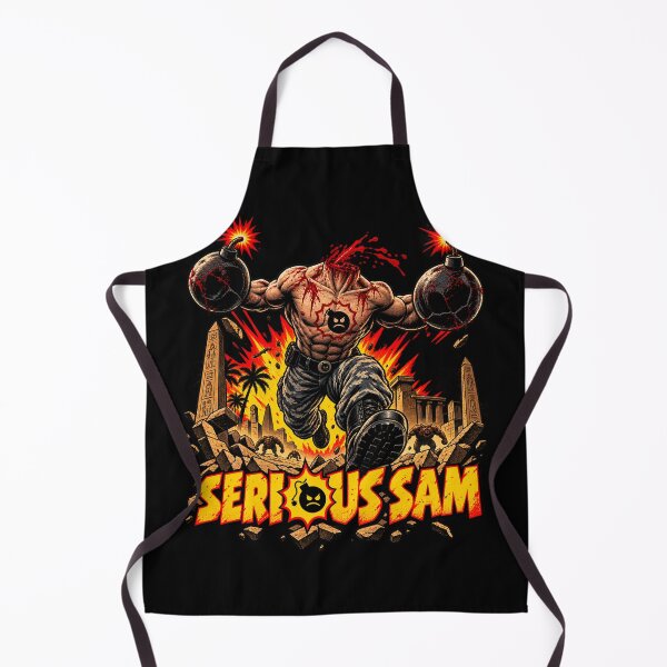 Aperçu de l'œuvre Serious Sam Classic FPS rétro Kamikaze sans tête créée et vendue par Pandaburba.