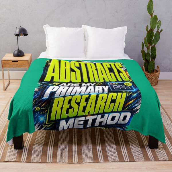 Item preview, Abstracts Are My Primary Research Method designed and sold by Fun2Fentastic.