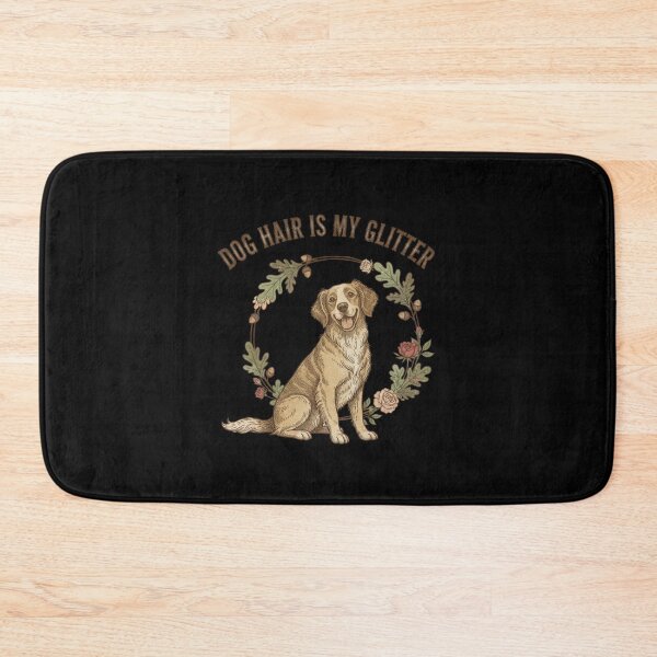 Item preview, Dog Hair Is My Glitter Funny Dog Lover Design designed and sold by JL Studio - Cozy Arts.