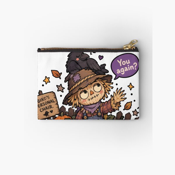 Item preview, Groovy Retro Strawsome Scarecrow - Funny Halloween Crow Meme designed and sold by ianm1028.