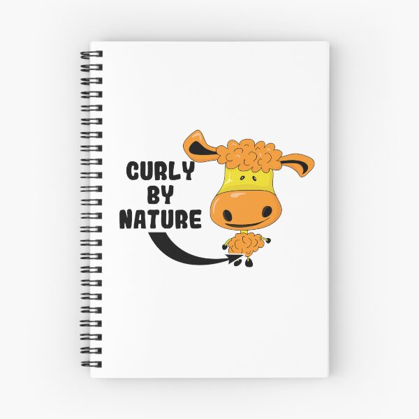 Item preview, Curly by Nature | Funny Sheep Humor designed and sold by Creatory.studio.