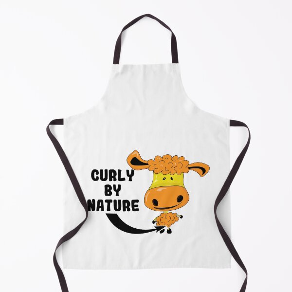 Item preview, Curly by Nature | Funny Sheep Humor designed and sold by Creatory.studio.