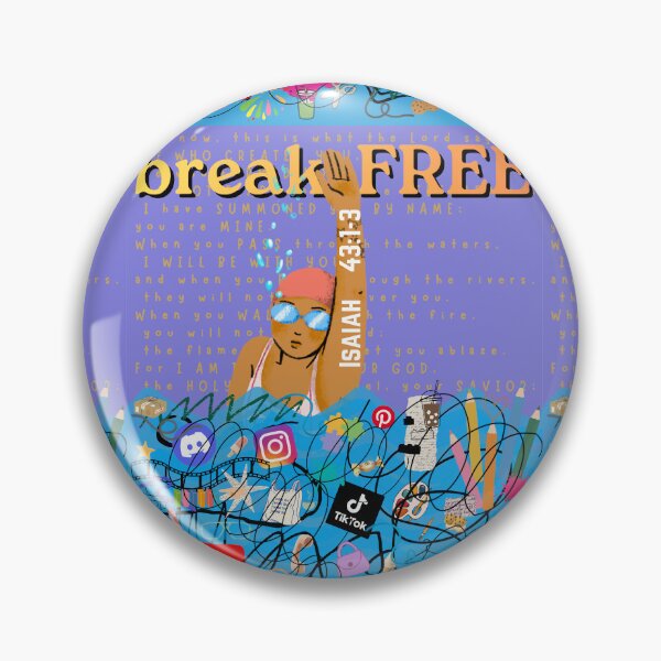 Item preview, Graphic Design - Isaiah 43:1-3 Break Free designed and sold by Boy and Belugee.