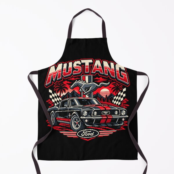 Item preview, Ford Mustang Classic Muscle Car Retro Racing designed and sold by Pandaburba.