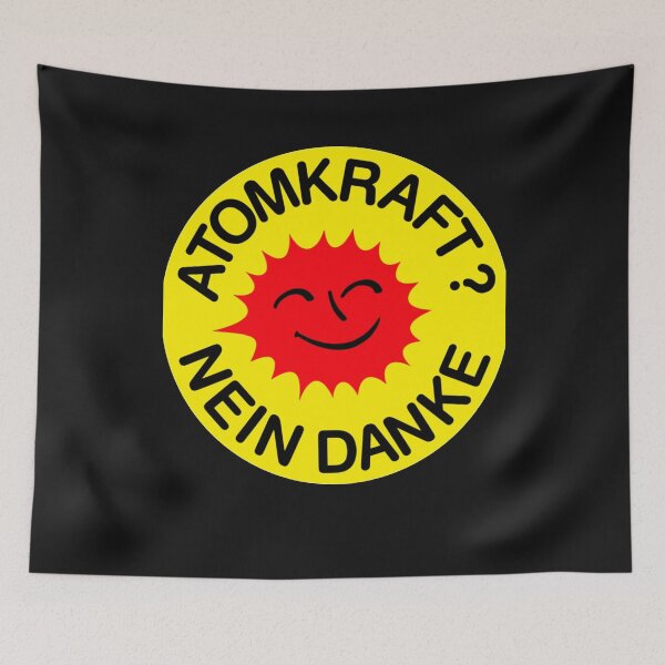 Aperçu de l'œuvre Atomkraft nein Danke logo créée et vendue par Lizxermina.