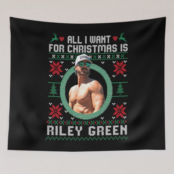 Item preview,  All I Want For Christmas Is Riley Green designed and sold by Medesigns17.