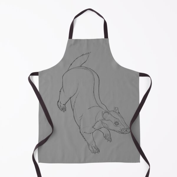 Item preview, Cute Badger Sketch Woodland Animal Art designed and sold by HunzikerArt.