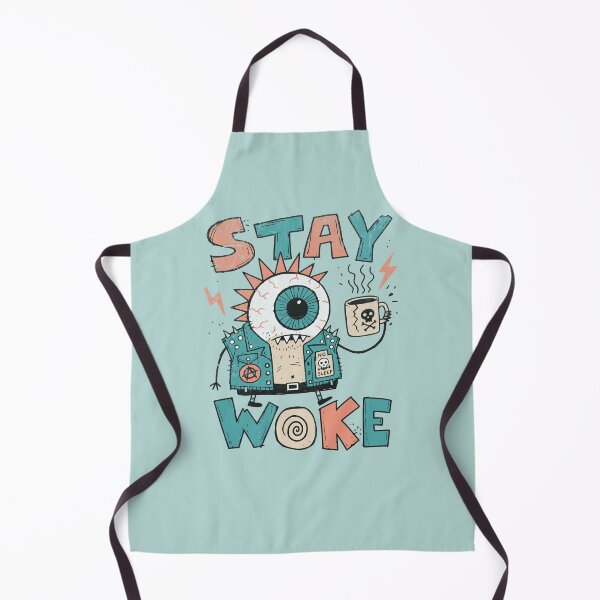 Item preview, Funny Punk Eyeball Coffee Monster Stay Woke designed and sold by Studio Bootleg.