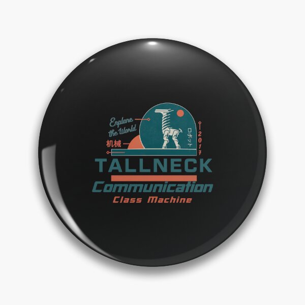 Item preview, Tallneck Communication Class Machine Robot Emblem designed and sold by Craigroft.