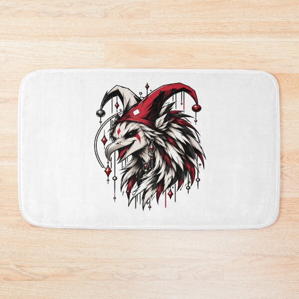 Item preview, Grinning harpy wearing a jester's cap designed and sold by Jester-Store.