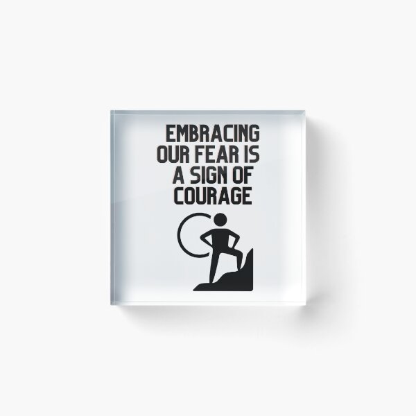 Item preview, Embracing Our Fear - Fear Of Failure designed and sold by CosmosUK.