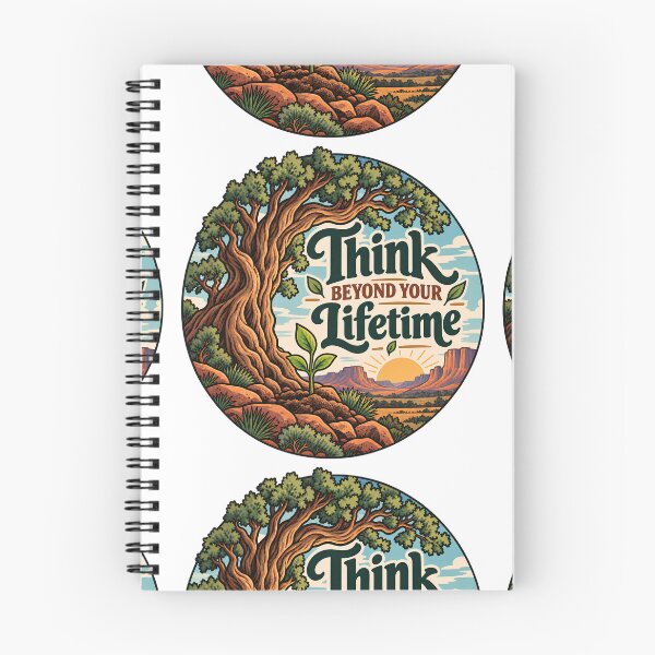 Item preview, Think Beyond Your Lifetime – Meaningful Nature Wisdom Design designed and sold by FindYouByZ.