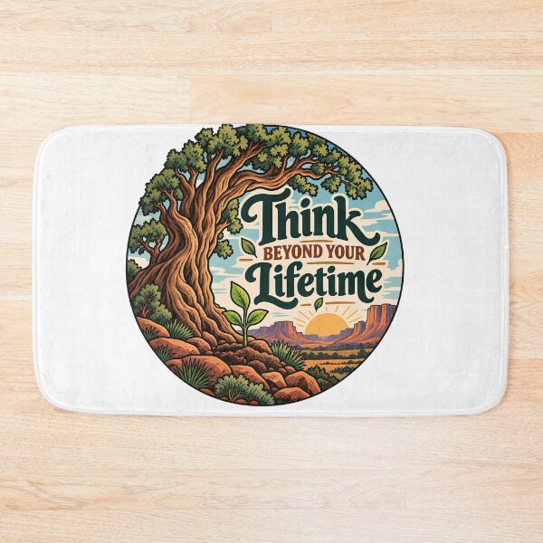 Item preview, Think Beyond Your Lifetime – Meaningful Nature Wisdom Design designed and sold by FindYouByZ.