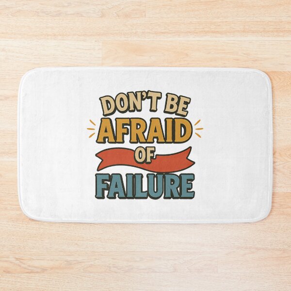 Item preview, Fear Of Failure  Inspirational Motivational Quote For Growth  Success designed and sold by CosmosUK.