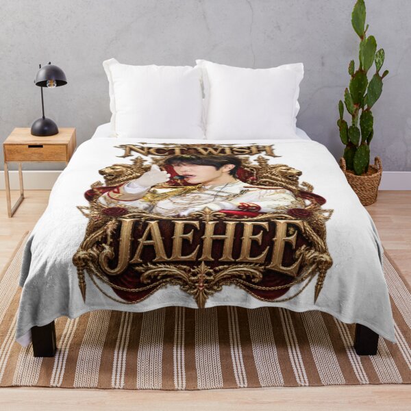 Item preview, NCT WISH JAEHEE Royal King Golden Throne Fantasy Kpop Merch designed and sold by Valeree Store.