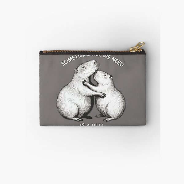 Item preview, Cute Capybaras Hugging – All We Need Is A Hug designed and sold by Litely.