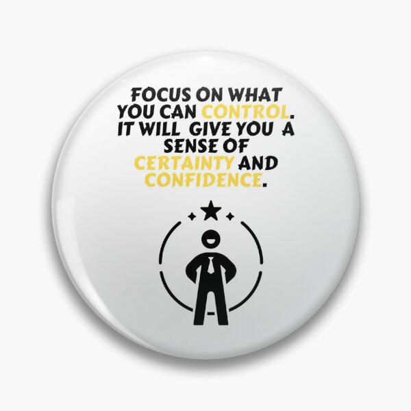 Item preview, Focus On What You Can Control - Fear Of Failure designed and sold by CosmosUK.