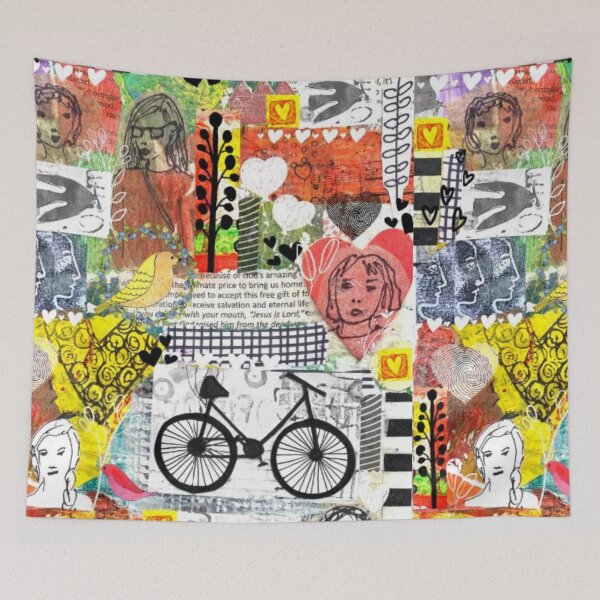 Item preview, Mixed Media Bicycle 8 designed and sold by Boy and Belugee.