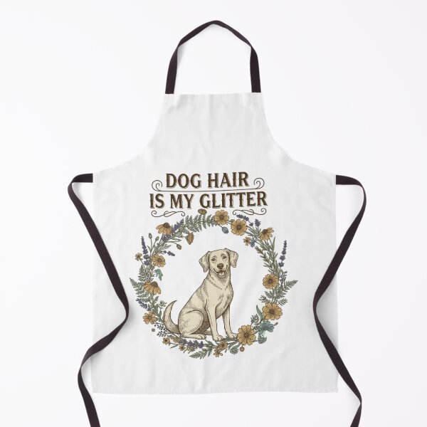 Item preview, 1 Dog Hair Is My Glitter Funny Dog Lover Design designed and sold by JL Studio - Cozy Arts.