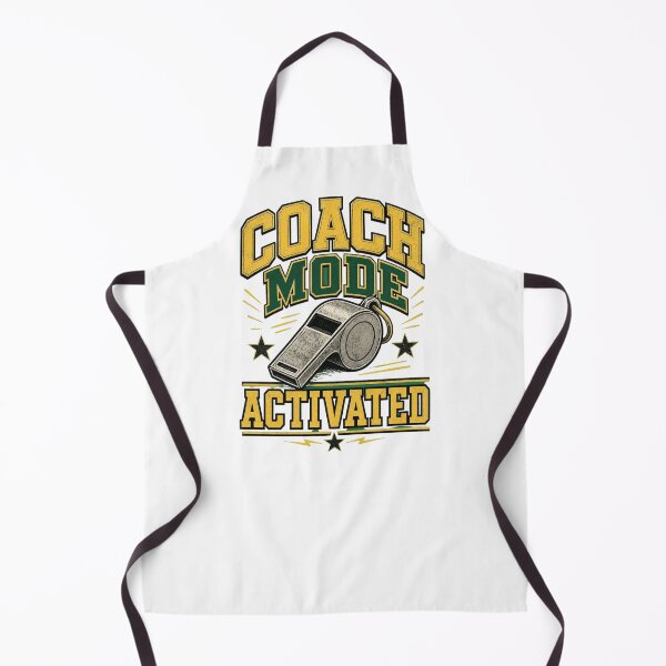 Item preview, Coach Mode Activated Shirt, Funny PE Teacher Coach Whistle Design designed and sold by VibeTherapyArt.