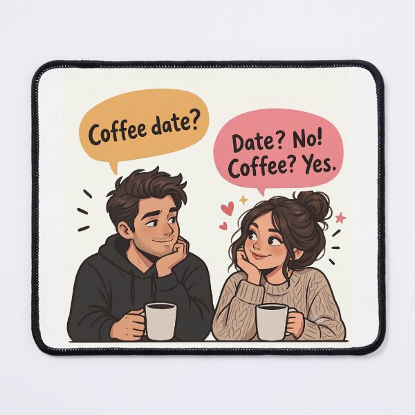 Item preview, Coffee date fun designed and sold by LumosArtwork.