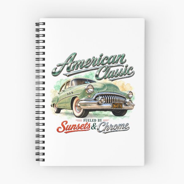 Item preview, American Classic – Fueled by Sunsets & Chrome designed and sold by Russell Thorne.
