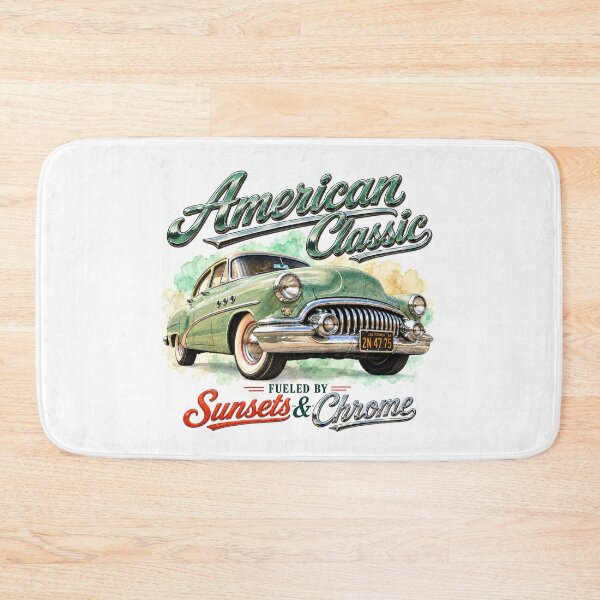 Item preview, American Classic – Fueled by Sunsets & Chrome designed and sold by Russell Thorne.