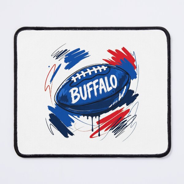 Item preview, Buffalo Football Fanatic Drip Art  designed and sold by JamezRoige.
