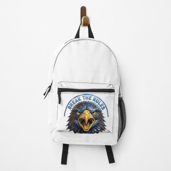 Item preview, Break The Rules Eagle - Fierce Blue Eagle Head Design designed and sold by prithvi chand.