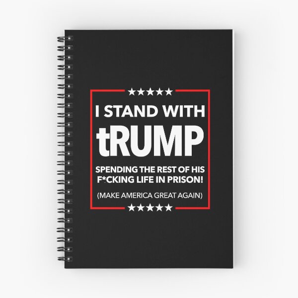 Item preview, (Censored) I Stand With Trump Spending The Rest Of His Life In Prison designed and sold by Anja Gillette.