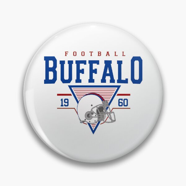 Item preview, Buffalo Football Vintage Helmet Retro Style designed and sold by MaisTram.