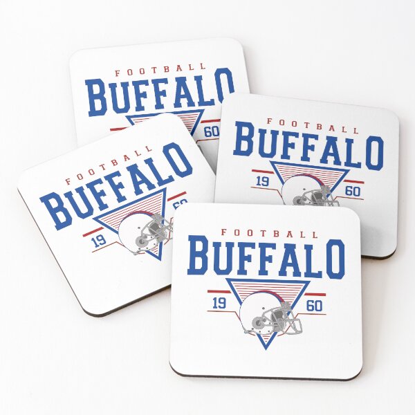 Item preview, Buffalo Football Vintage Helmet Retro Style designed and sold by MaisTram.