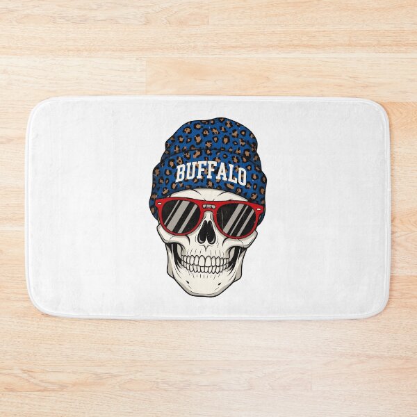 Item preview, Buffalo Skull Leopard Beanie Red Sunglasses designed and sold by JamezRoige.