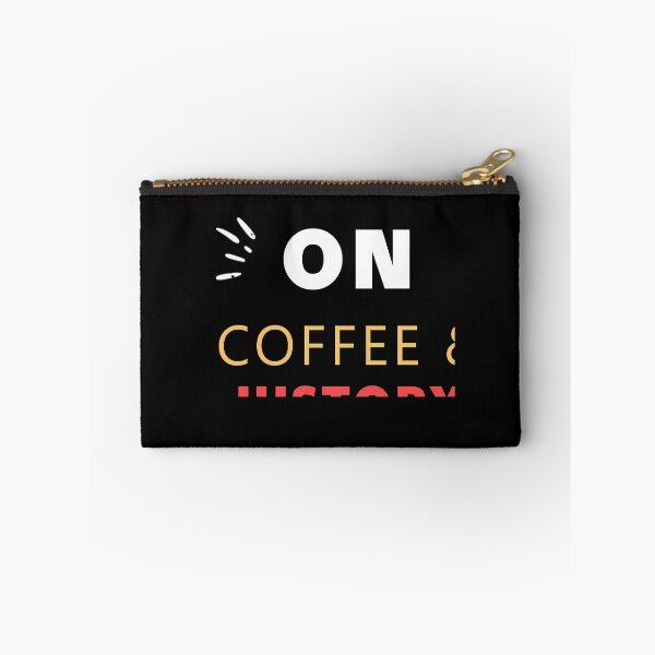 Item preview, Running on coffee and history Classic designed and sold by CyberAngela.