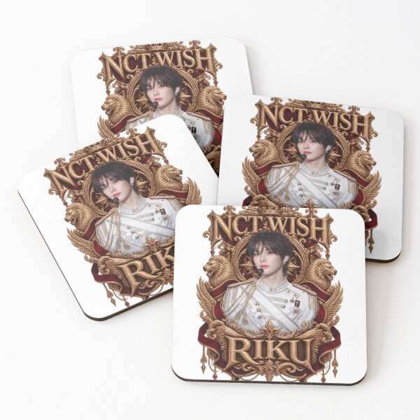 Item preview, NCT WISH RIKU Royal King Golden Throne Fantasy Kpop Merch designed and sold by Valeree Store.