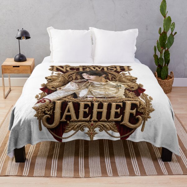 Item preview, NCT WISH JAEHEE Emperor Golden Throne Royal Fantasy Art designed and sold by Valeree Store.