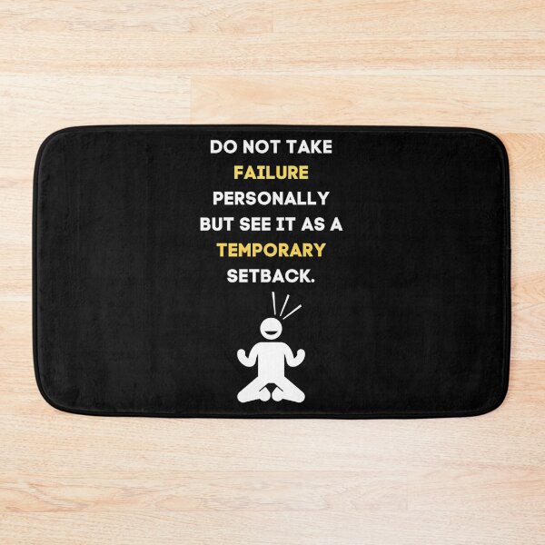 Item preview, Don'T Take Failure Personally - Fear Of Failure designed and sold by CosmosUK.