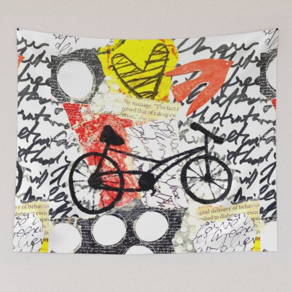 Item preview, Mixed Media Bicycle 1  designed and sold by Boy and Belugee.